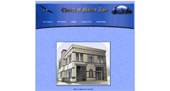 Desktop Screenshot of mtzionweb.org